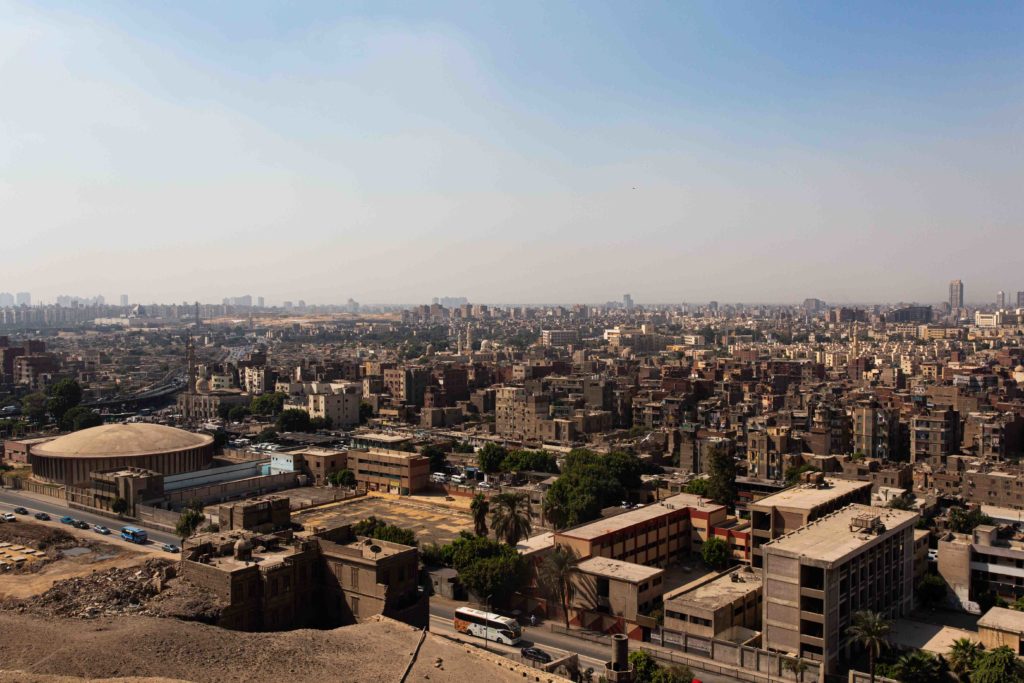 Cairo from the Citadel of Salah el-Din.