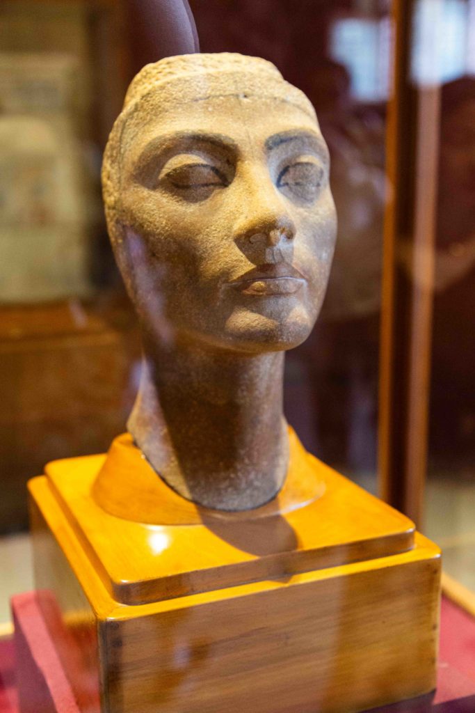 Unfinished head of Nefertiti