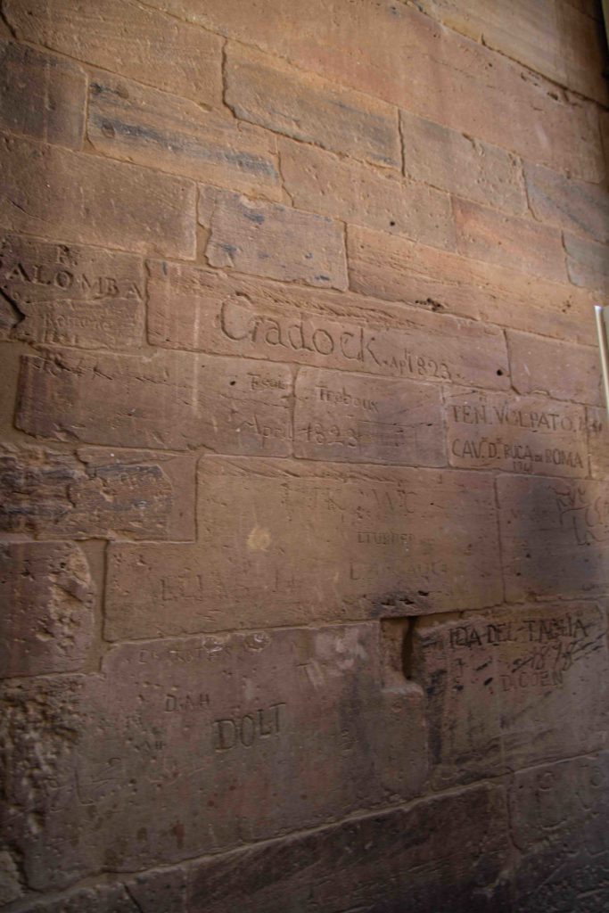 Graffiti in Philae Temple