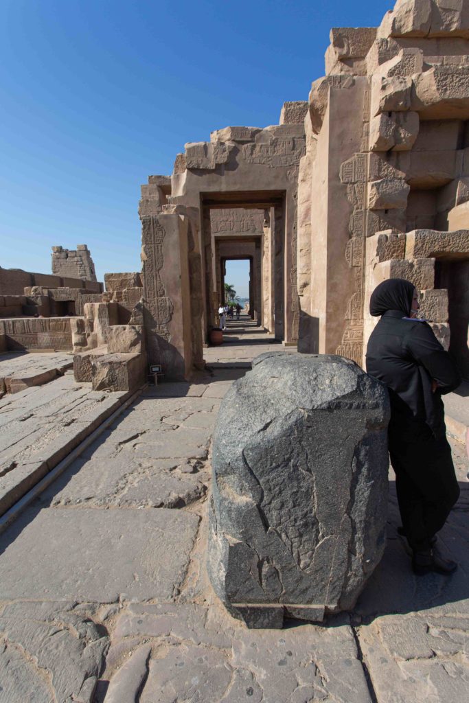 The altar of Haroeris's side of the temple complex.