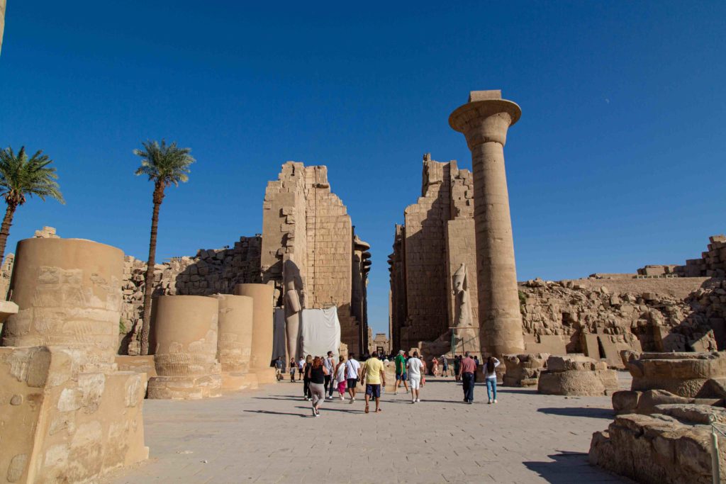 Inside Karnak