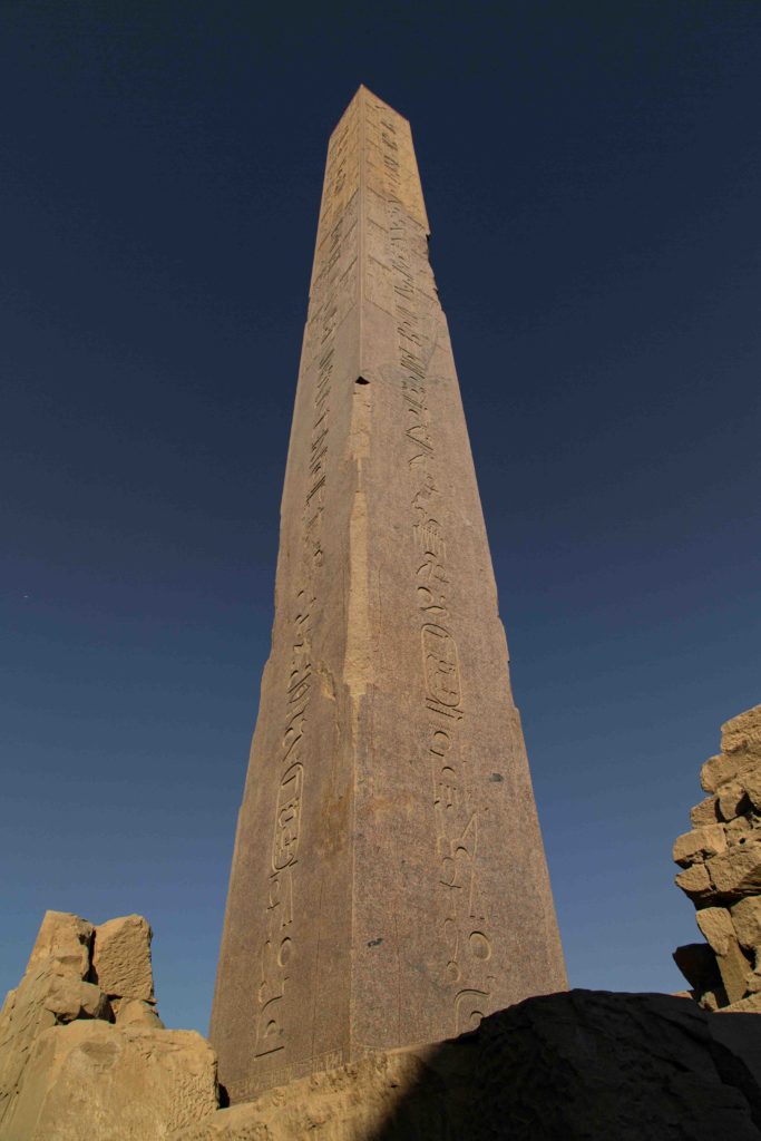 Hatshepsut's once hidden obelisk.