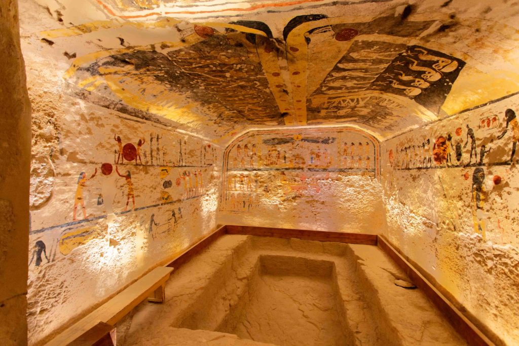 Crypt in Ramesses IX's tomb