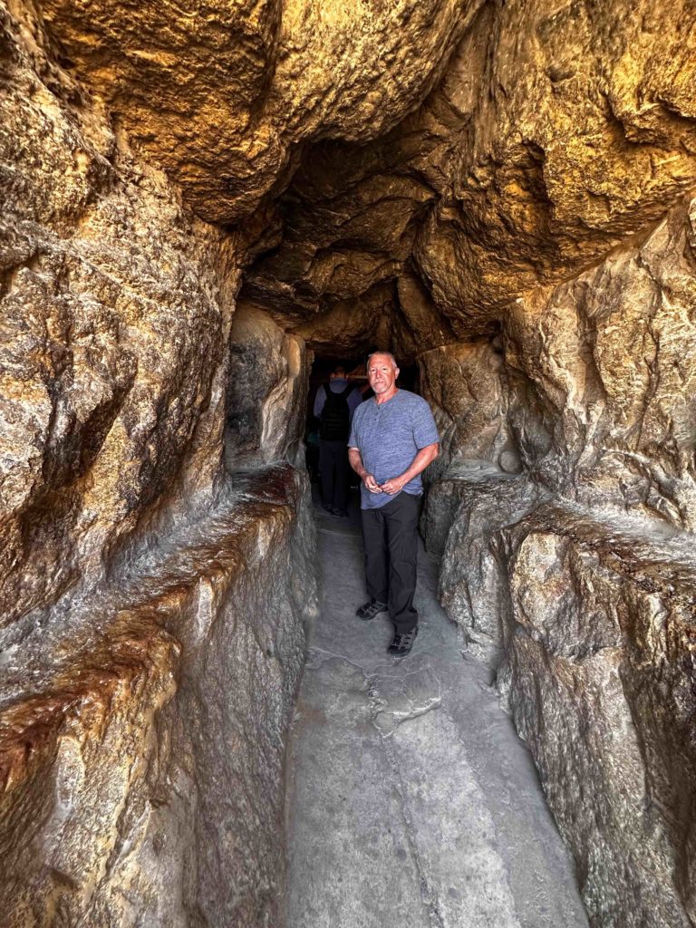 Entrance to the Robber's Tunnel.