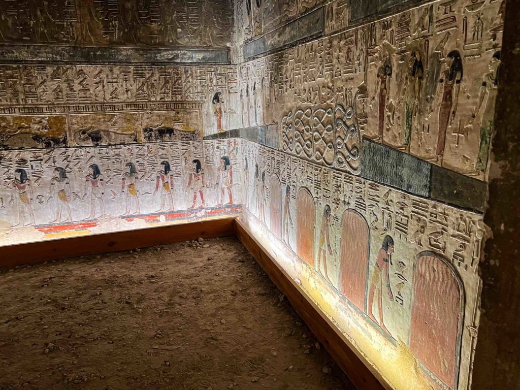 Illustrations in Seti I Tomb