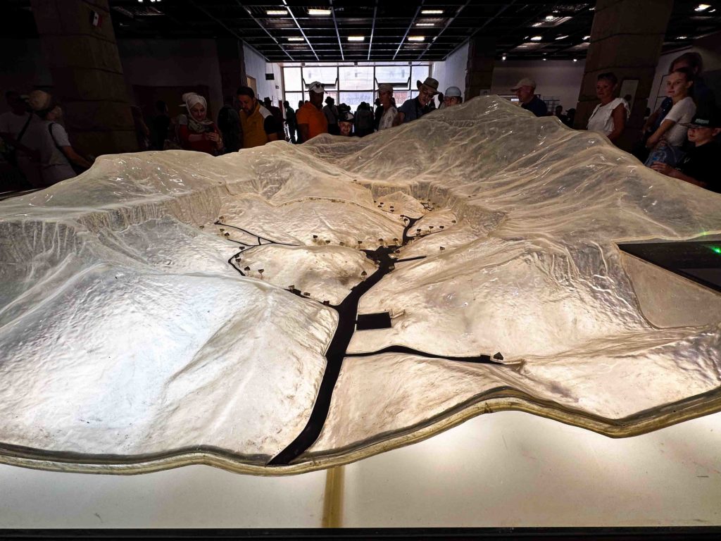 The Japanese Government gifted Egypt with a 3D model of the Valley of the Kings.