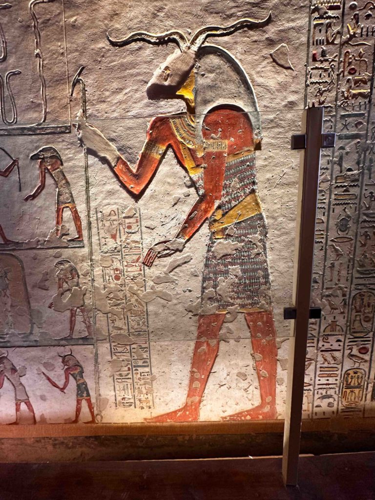 Illustrations in Ramesses IX's tomb