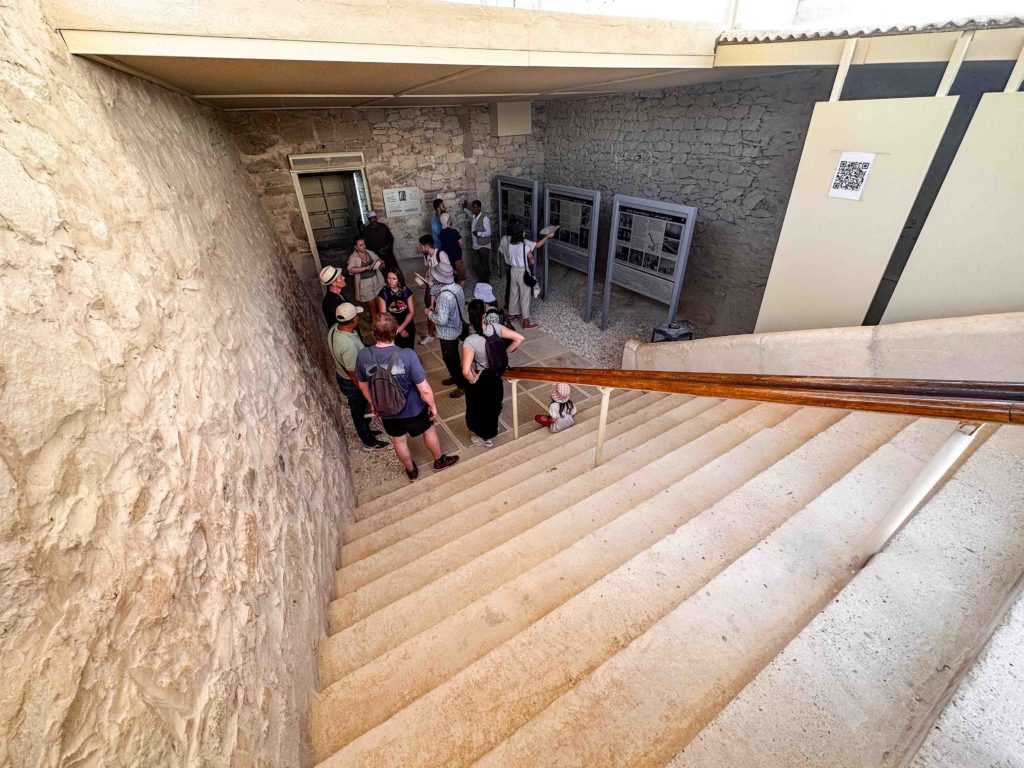 Entrance to Tutankhamun's tomb