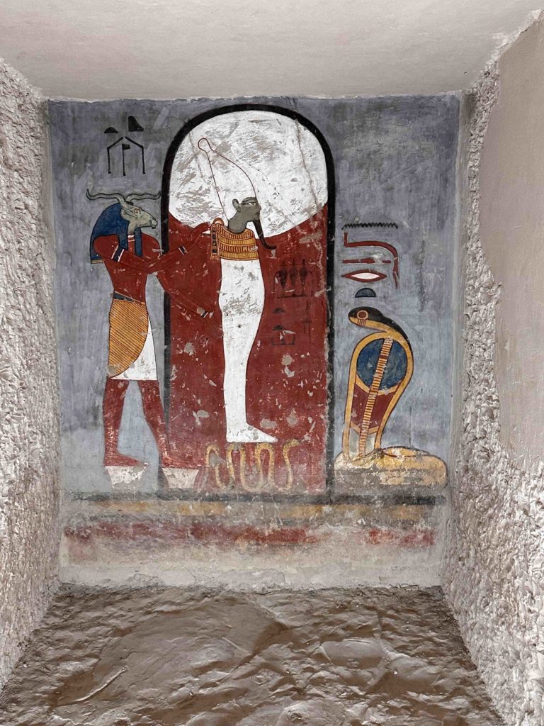 Illustrations in Ramesses I's tomb