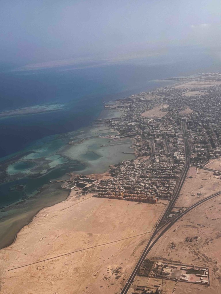 Departing Hurghada